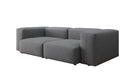 Designer 2 Sitzer Sofa Snug in Stoff