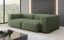 Designer 2 Sitzer Sofa Snug in Stoff