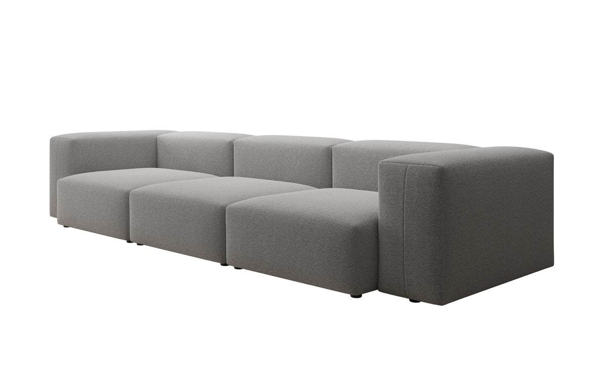 Designer 3-Sëtz Sofa Snug a Bouclé