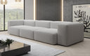 Designer 3 Sitzer Sofa Snug in Bouclé