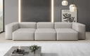 Designer 3 Sitzer Sofa Snug in Echtleder