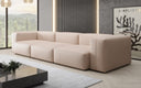 Designer 3 Sitzer Sofa Snug in Echtleder
