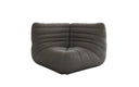 Designer Eckmodul Sofa-Sessel Calmo in Echtleder