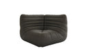 Designer Eckmodul Sofa-Sessel Calmo in Echtleder
