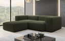 Designer-Ecksofa Snug Mini a Bouclé