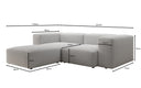 Designer-Ecksofa Snug Mini a Bouclé