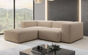 Designer-Ecksofa Snug Mini a Bouclé
