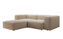 Designer-Ecksofa Snug Mini a Bouclé