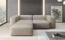 Designer Ecksofa Snug Mini in Echtleder
