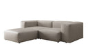 Designer Ecksofa Snug Mini in Echtleder