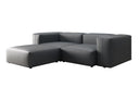 Designer Ecksofa Snug Mini in Echtleder