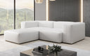 Designer Ecksofa Snug Mini in Echtleder