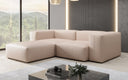 Designer Ecksofa Snug Mini in Echtleder