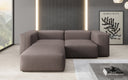 Designer Ecksofa Snug Mini in Stoff