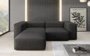 Designer Ecksofa Snug Mini in Stoff