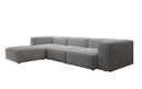 Designer-Ecksofa Snug a Bouclé