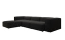 Designer-Ecksofa Snug a Bouclé