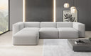 Designer-Ecksofa Snug a Bouclé