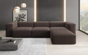 Designer-Ecksofa Snug a Bouclé