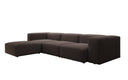 Designer-Ecksofa Snug a Bouclé