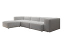 Designer-Ecksofa Snug a Bouclé