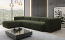Designer-Ecksofa Snug a Bouclé
