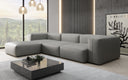Designer-Ecksofa Snug an Echtlieder