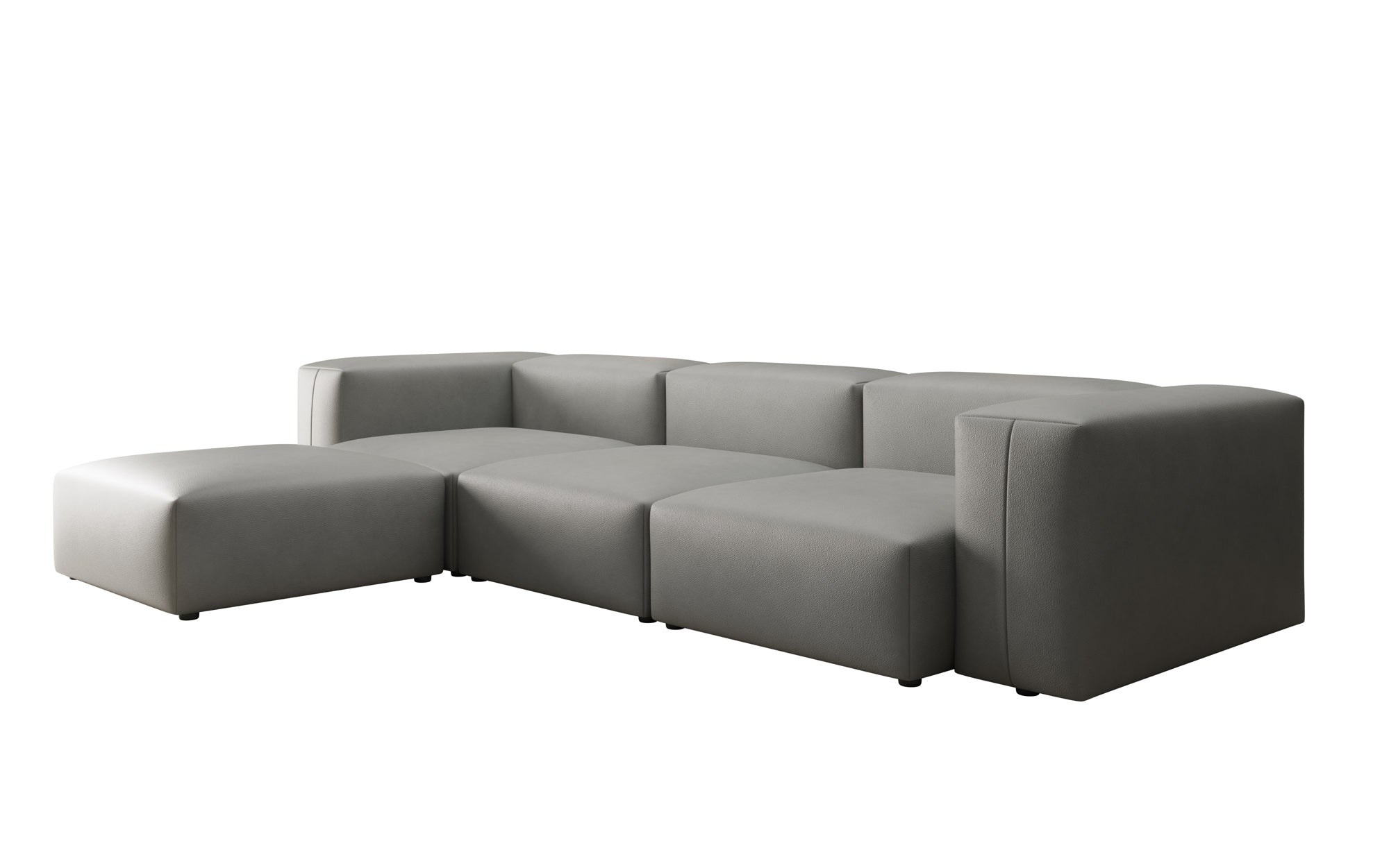 Designer L Sofa Snug am Echtleder