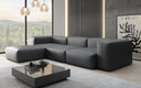 Designer-Ecksofa Snug an Echtlieder