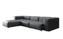 Designer-Ecksofa Snug an Echtlieder