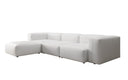 Designer-Ecksofa Snug an Echtlieder
