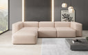 Designer-Ecksofa Snug an Echtlieder