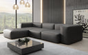 Designer-Ecksofa Snug an Echtlieder