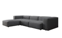 Canapé d’angle design Snug en Tissu