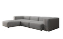 Canapé d’angle design Snug en Tissu