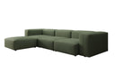 Canapé d’angle design Snug en Tissu