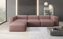 Canapé d’angle design Snug en Tissu