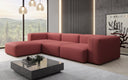 Canapé d’angle design Snug en Tissu