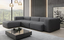 Canapé d’angle design Snug en Tissu