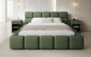 Designer Polsterbett Matilda Stoff mit Stauraum