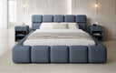 Designer Polsterbett Matilda Stoff mit Stauraum