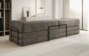 Designer Sofa Lazy 3 Sitzer XXL in Samt