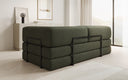 Designer Sofa Lazy 3 Sitzer in Bouclé