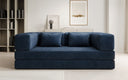 Designer Sofa Lazy 3 Sitzer in Samt