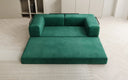 Designer Sofa Lazy 3 Sitzer in Samt