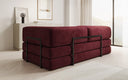 Designer Sofa Lazy 3 Sitzer in Samt