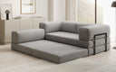Designer Sofa Lazy L Mini in Bouclé