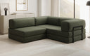 Designer Sofa Lazy L Mini in Bouclé