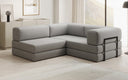 Designer Sofa Lazy L Mini in Bouclé
