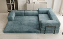 Designer Sofa Lazy L geschlossen in Cord
